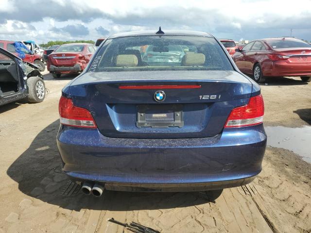 WBAUP7C56BVM54480 - 2011 BMW 128 I BLUE photo 6