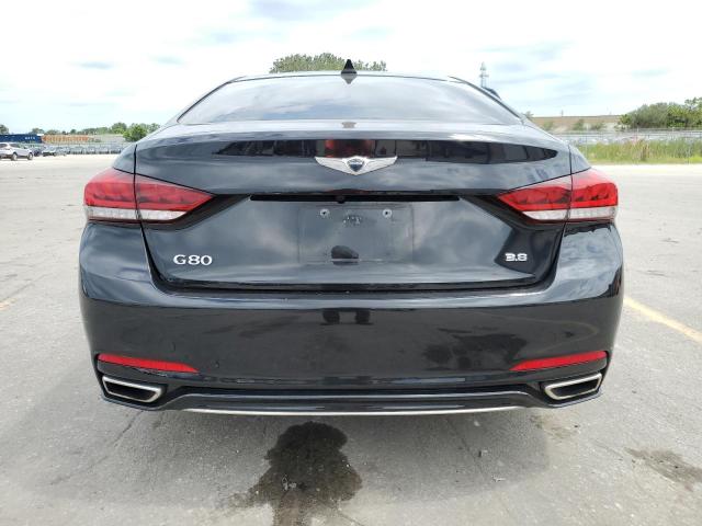 KMHGN4JE0JU262575 - 2018 GENESIS G80 BASE BLACK photo 6