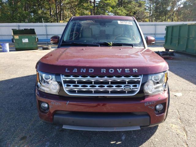 SALAK2V60FA747472 - 2015 LAND ROVER LR4 HSE LUXURY RED photo 5