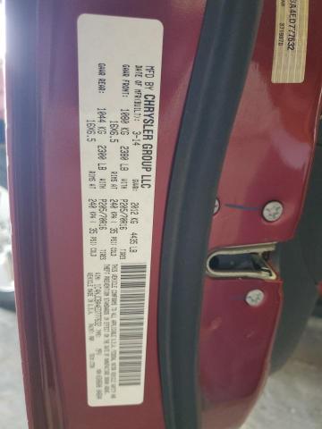 1C4NJCBA4ED777632 - 2014 JEEP COMPASS SPORT Қызыл фото 13