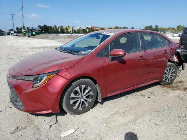 JTDEAMDE1NJ050407 - 2022 TOYOTA COROLLA LE BURGUNDY photo 1