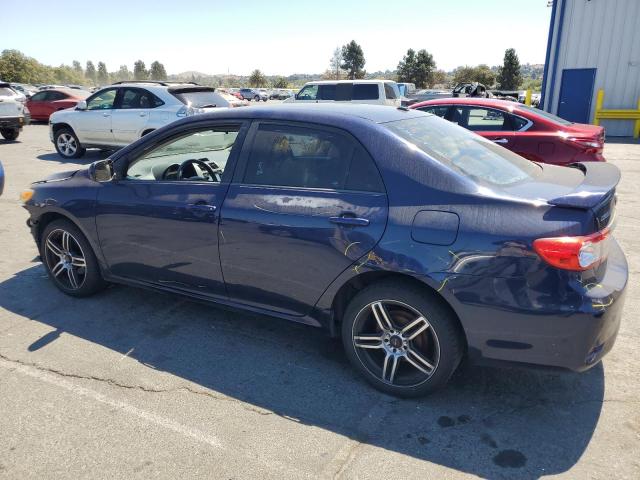 2T1BU4EE2CC858170 - 2012 TOYOTA COROLLA BASE Կապույտ լուսանկար 2