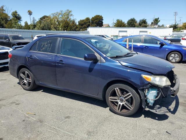 2T1BU4EE2CC858170 - 2012 TOYOTA COROLLA BASE Կապույտ լուսանկար 4