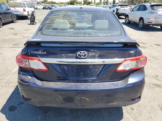 2T1BU4EE2CC858170 - 2012 TOYOTA COROLLA BASE Կապույտ լուսանկար 6