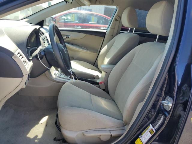 2T1BU4EE2CC858170 - 2012 TOYOTA COROLLA BASE Կապույտ լուսանկար 7