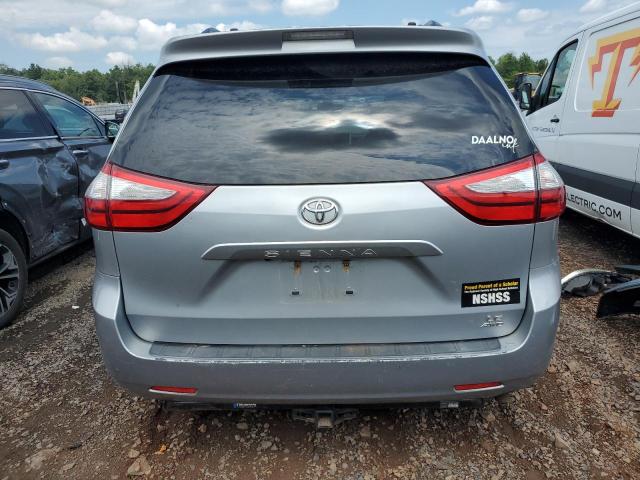 5TDJK3DC5FS125313 - 2015 TOYOTA SIENNA LE SILVER photo 6