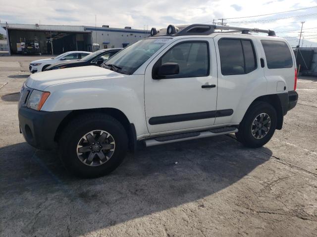 5N1AN0NW6EN814498 - 2014 NISSAN XTERRA X WHITE photo 1