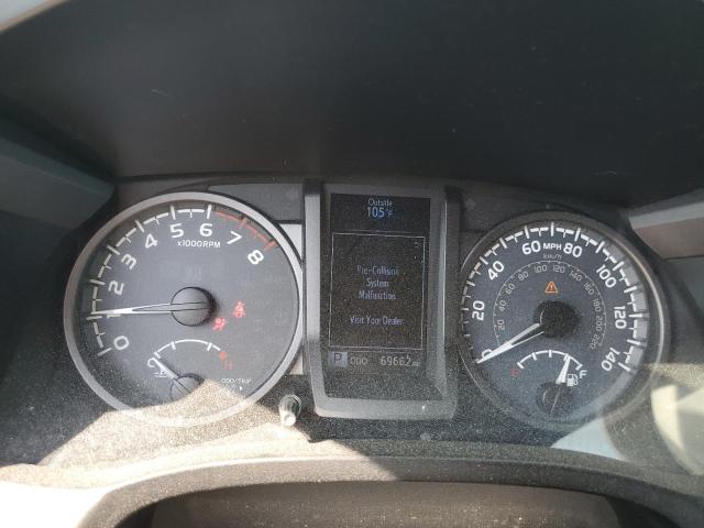 3TMCZ5AN3KM196140 - 2019 TOYOTA TACOMA DOUBLE CAB BLUE photo 9