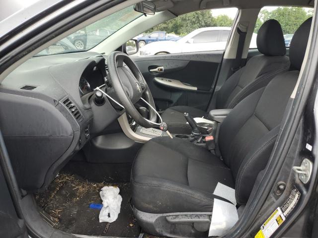 2T1BU4EE2CC769697 - 2012 TOYOTA COROLLA BASE ნაცრისფერი ფოტო 7