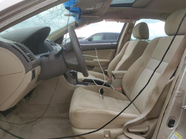 1HGCM567X7A083493 - 2007 HONDA ACCORD EX GOLD photo 7