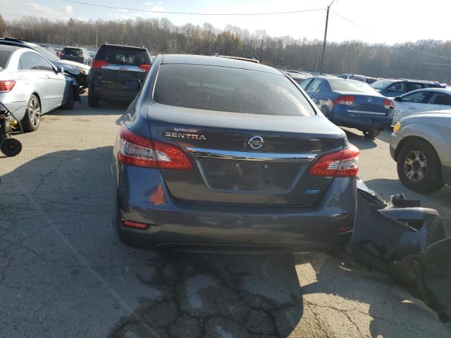 3N1AB7AP1EY215244 - 2014 NISSAN SENTRA S GRAY photo 6