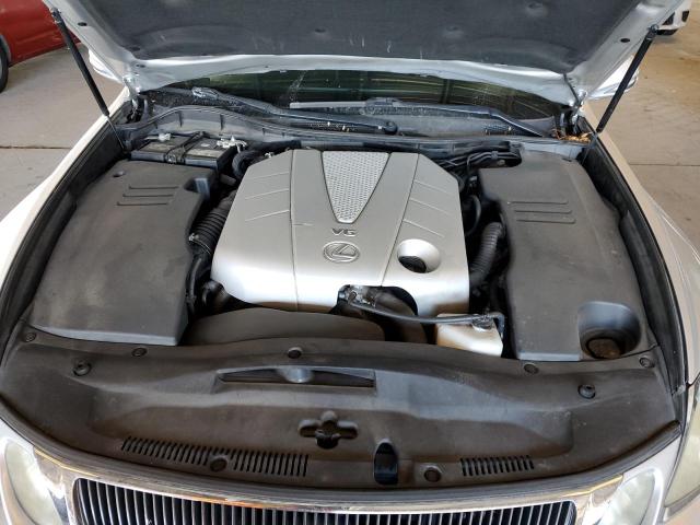 JTHBE96SX80040605 - 2008 LEXUS GS 350 SILVER photo 11