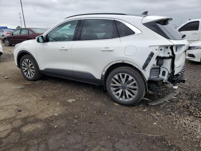 1FMCU9J92NUB92780 - 2022 FORD ESCAPE TITANIUM WHITE photo 2