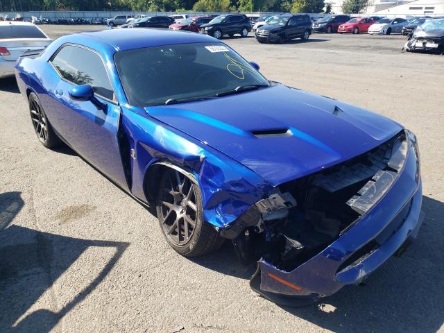 2C3CDZFJ8JH202429 - 2018 DODGE CHALLENGER R/T 392 BLUE photo 4