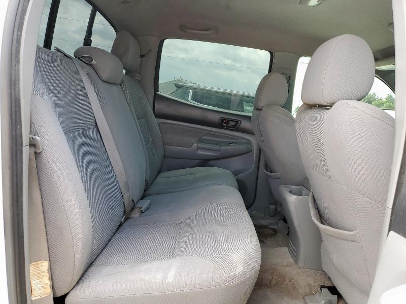 5TELU42N96Z221770 - 2006 TOYOTA TACOMA DOUBLE CAB 白色 照片 10