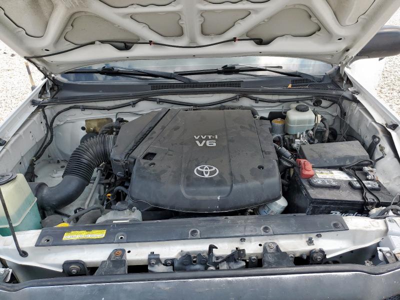 5TELU42N96Z221770 - 2006 TOYOTA TACOMA DOUBLE CAB 白色 照片 11