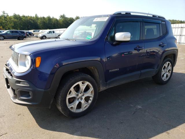 ZACCJBDT4GPD54103 - 2016 JEEP RENEGADE LIMITED BLUE photo 1