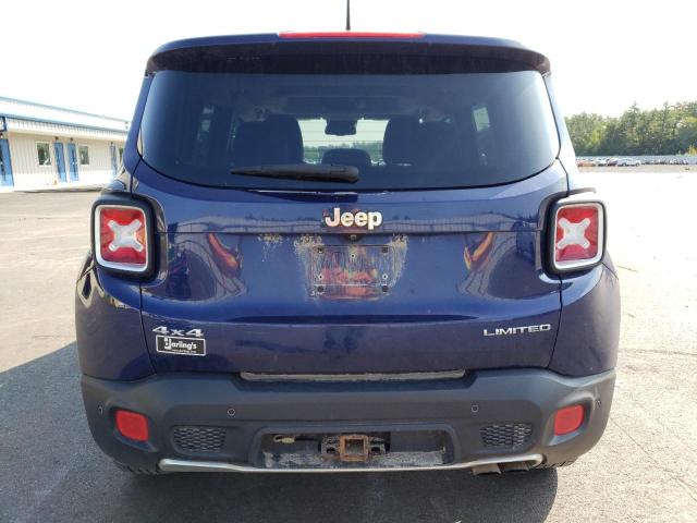 ZACCJBDT4GPD54103 - 2016 JEEP RENEGADE LIMITED BLUE photo 6