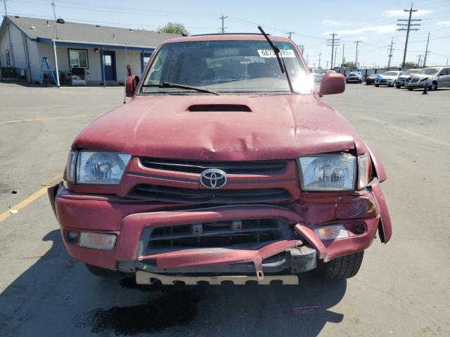 JT3HN86R620390084 - 2002 TOYOTA 4RUNNER SR5 红色 照片 5