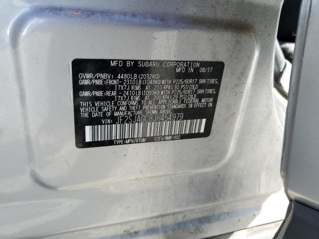 JF2SJAGC8JH454979 - 2018 SUBARU FORESTER 2.5I PREMIUM Silber Foto 13