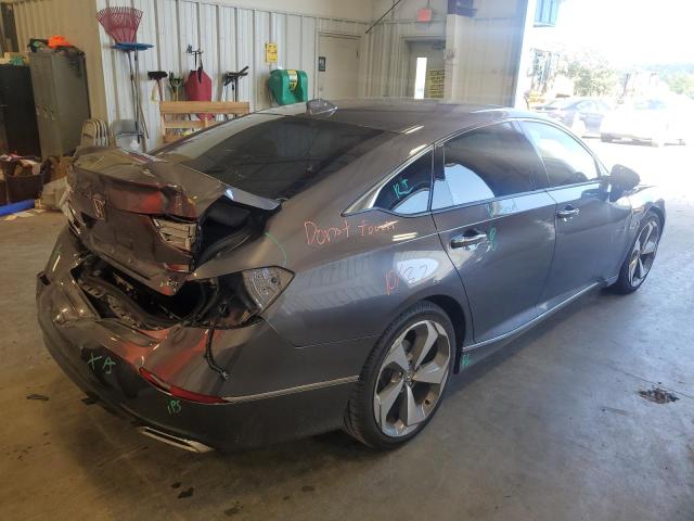 1HGCV2F92LA013445 - 2020 HONDA ACCORD TOURING GRAY photo 3