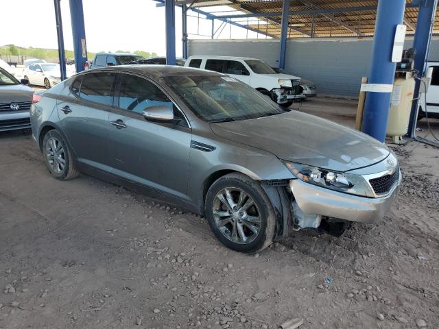 5XXGN4A77CG027864 - 2012 KIA OPTIMA EX SILVER photo 4