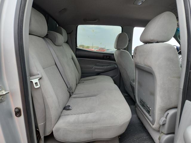5TELU42N17Z464085 - 2007 TOYOTA TACOMA DOUBLE CAB SILVER photo 10