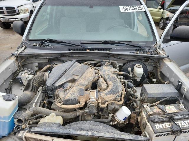5TELU42N17Z464085 - 2007 TOYOTA TACOMA DOUBLE CAB SILVER photo 11