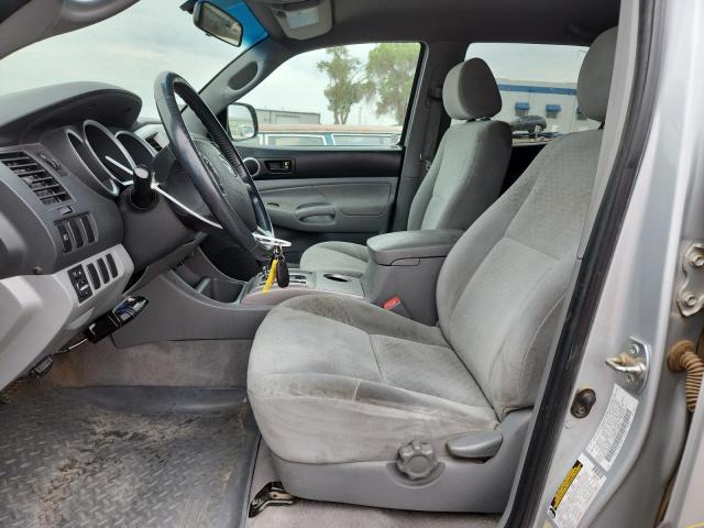 5TELU42N17Z464085 - 2007 TOYOTA TACOMA DOUBLE CAB SILVER photo 7