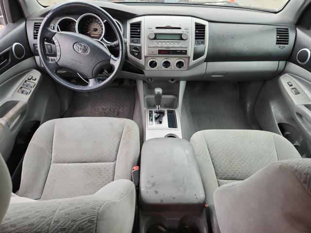 5TELU42N17Z464085 - 2007 TOYOTA TACOMA DOUBLE CAB SILVER photo 8