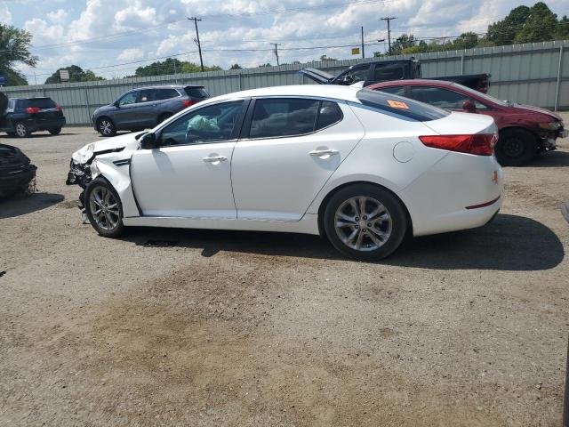5XXGN4A76DG230438 - 2013 KIA OPTIMA EX WHITE photo 2
