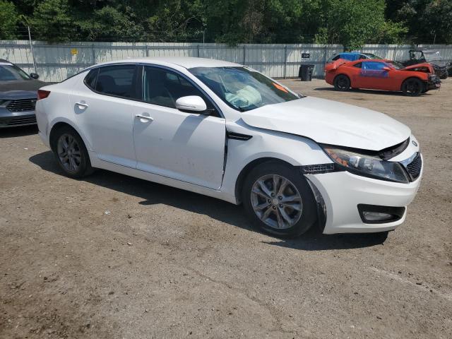 5XXGN4A76DG230438 - 2013 KIA OPTIMA EX WHITE photo 4