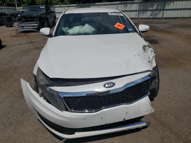 5XXGN4A76DG230438 - 2013 KIA OPTIMA EX WHITE photo 5