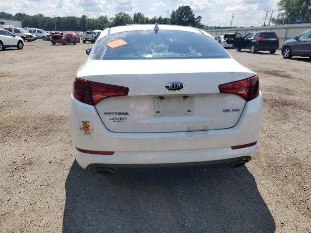 5XXGN4A76DG230438 - 2013 KIA OPTIMA EX WHITE photo 6