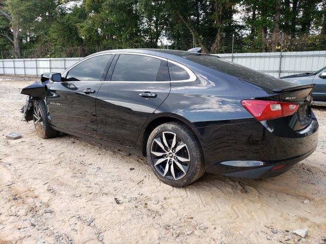 1G1ZD5ST6JF133983 - 2018 CHEVROLET MALIBU LT BLACK photo 2