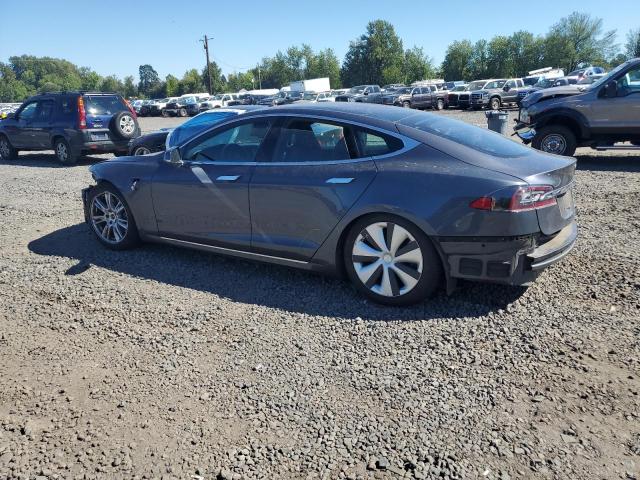 5YJSA1E21MF423747 - 2021 TESLA MODEL S შავი ფოტო 2