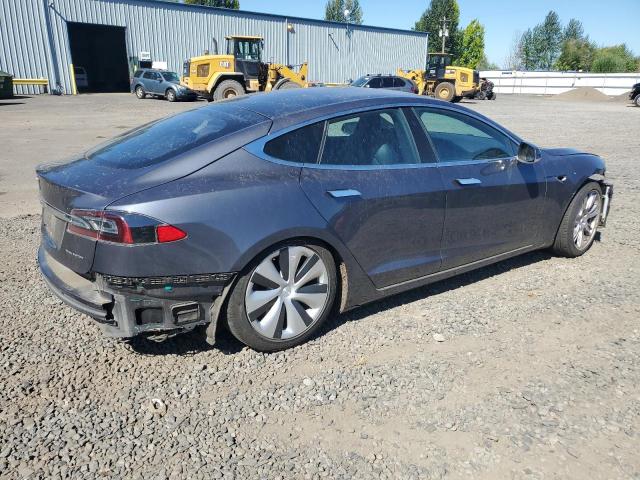 5YJSA1E21MF423747 - 2021 TESLA MODEL S შავი ფოტო 3
