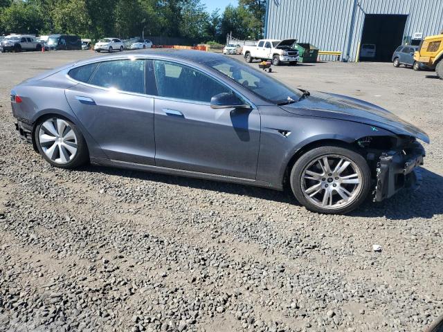 5YJSA1E21MF423747 - 2021 TESLA MODEL S შავი ფოტო 4