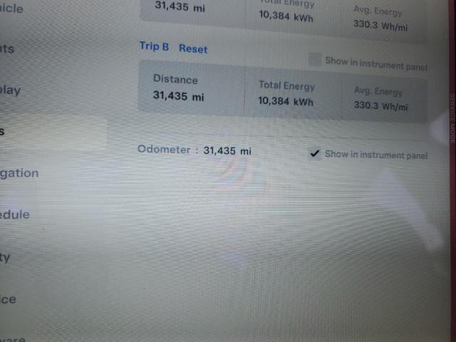 5YJSA1E21MF423747 - 2021 TESLA MODEL S შავი ფოტო 9