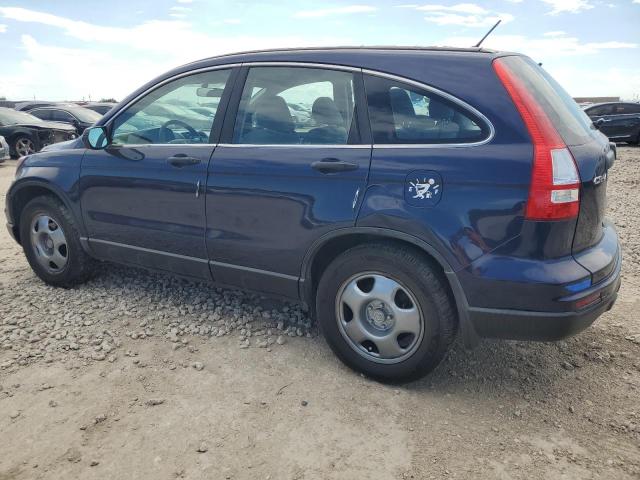 5J6RE4H34AL051087 - 2010 HONDA CR-V LX 蓝色 照片 2