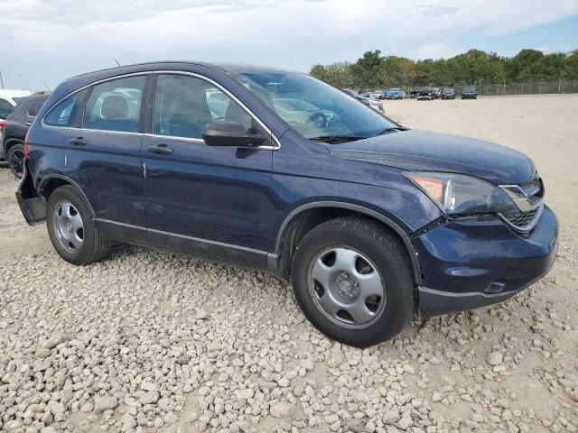5J6RE4H34AL051087 - 2010 HONDA CR-V LX 蓝色 照片 4