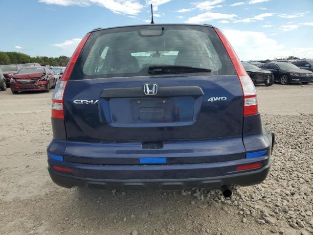 5J6RE4H34AL051087 - 2010 HONDA CR-V LX 蓝色 照片 6