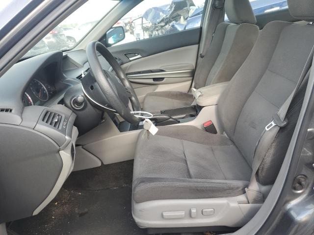 1HGCP26729A018422 - 2009 HONDA ACCORD EX GRAY photo 7
