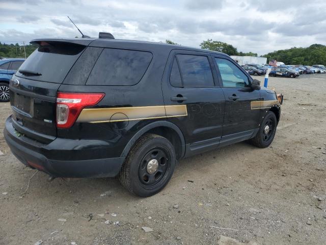 1FM5K8AR6EGA60130 - 2014 FORD EXPLORER POLICE INTERCEPTOR أسود صورة 3