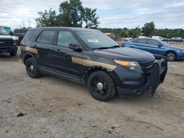 1FM5K8AR6EGA60130 - 2014 FORD EXPLORER POLICE INTERCEPTOR أسود صورة 4