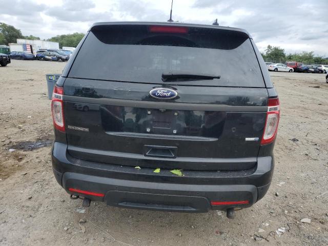 1FM5K8AR6EGA60130 - 2014 FORD EXPLORER POLICE INTERCEPTOR أسود صورة 6