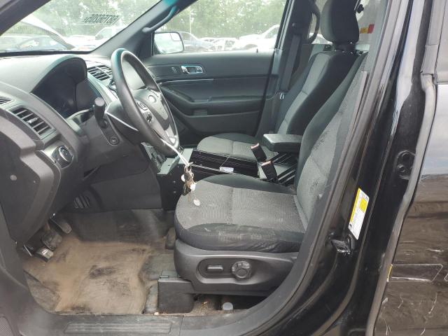 1FM5K8AR6EGA60130 - 2014 FORD EXPLORER POLICE INTERCEPTOR أسود صورة 7