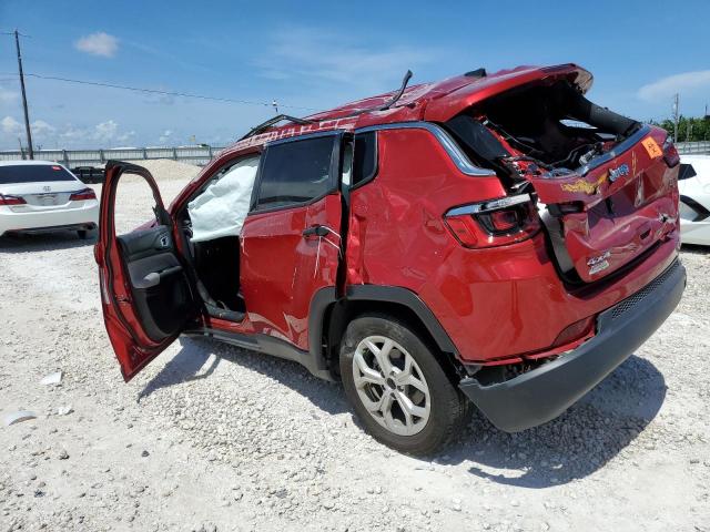 3C4NJDANXST506624 - 2025 JEEP COMPASS SPORT წითელი ფოტო 2