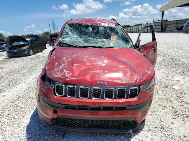 3C4NJDANXST506624 - 2025 JEEP COMPASS SPORT წითელი ფოტო 5