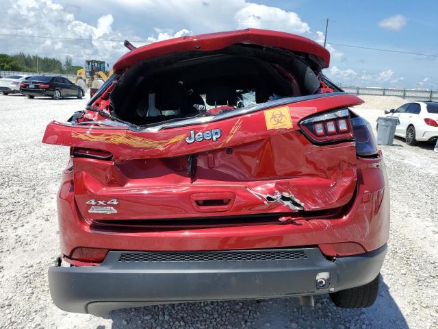 3C4NJDANXST506624 - 2025 JEEP COMPASS SPORT წითელი ფოტო 6